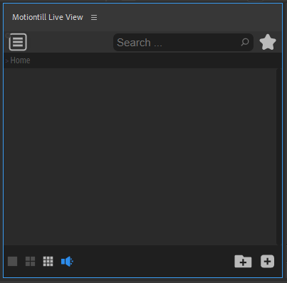 Motiontill Liveview extension 4 ui interface